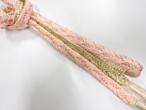 未使用品　正絹　手組帯締め